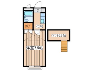 ナカパレスⅠの物件間取画像